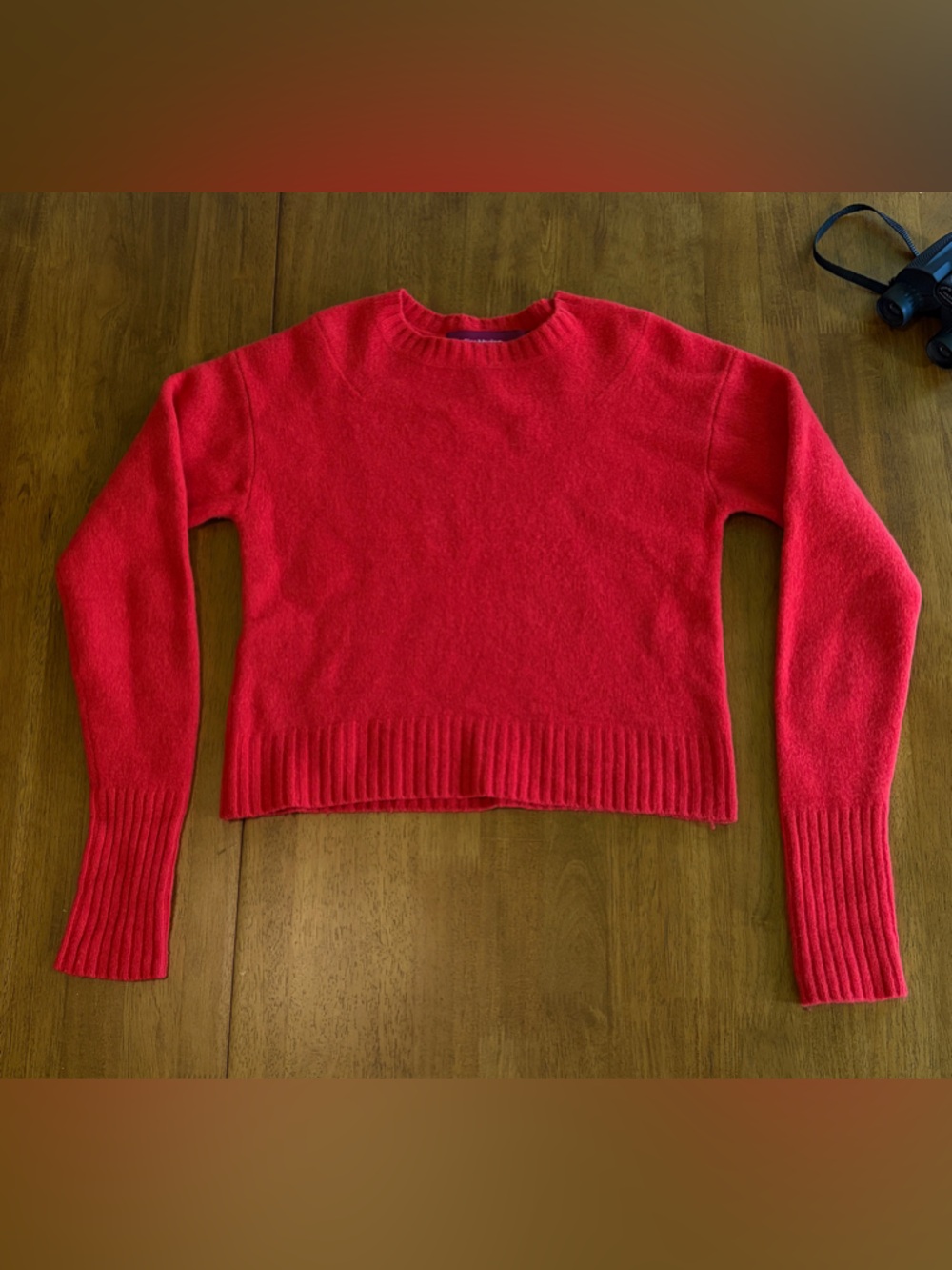 Sies Marjan red wool cashmere sweater